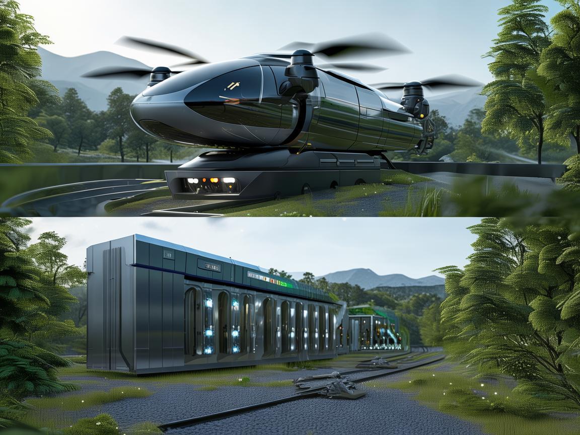 无人机运维管理与无轨电车充电站的关联