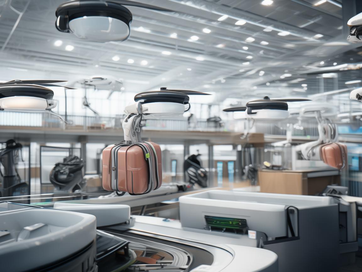 无人机助力行李提取处运维管理升级