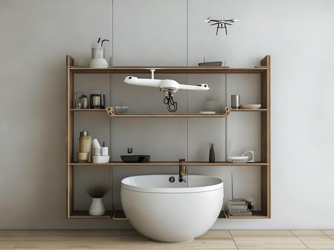 无人机运维管理，卫生间置物架的别样关联