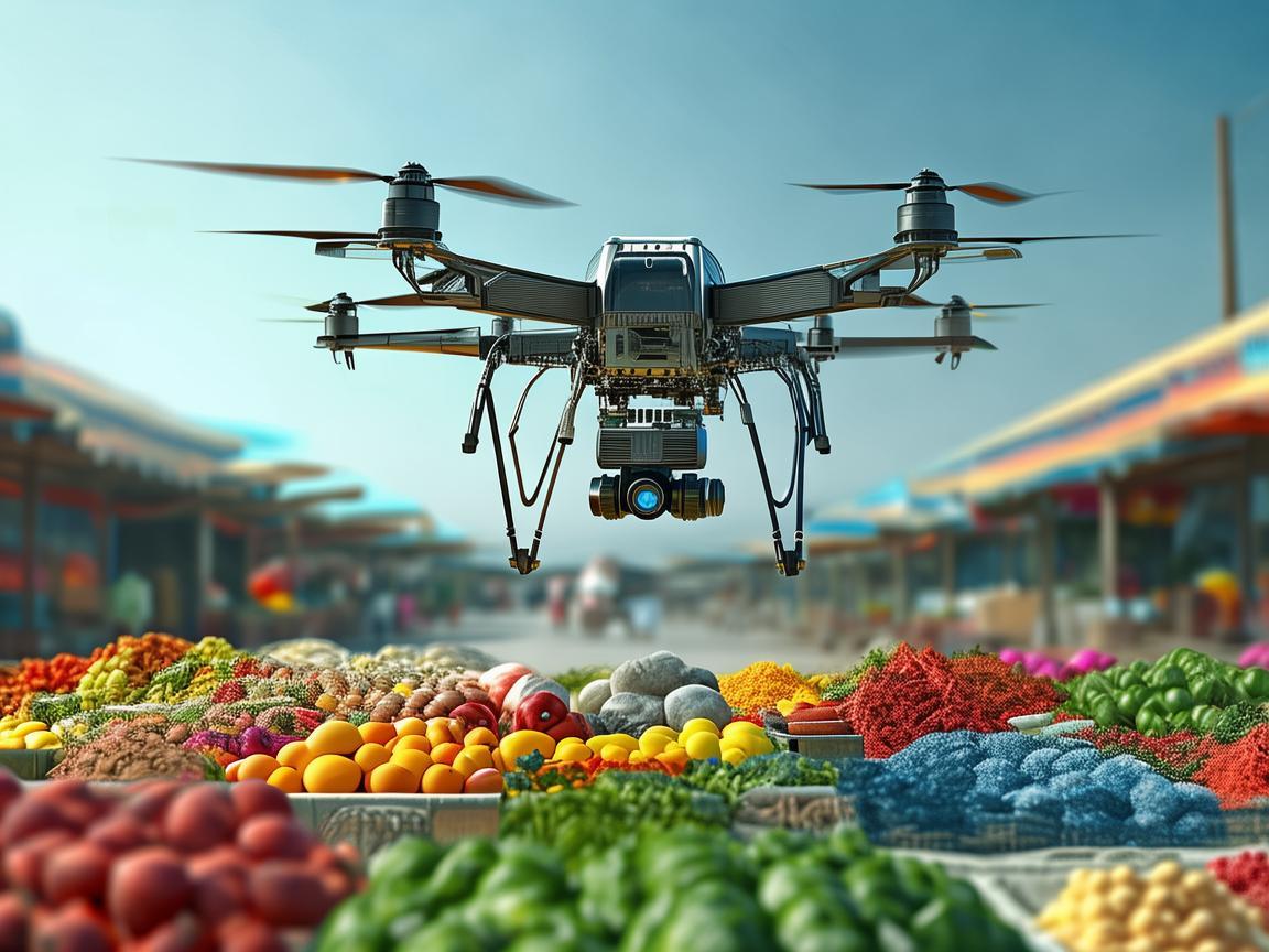 农贸市场无人机运维管理，精准护航市场运营